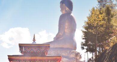 Viaggio in Bhutan: Statua Buddha nel Bhutan